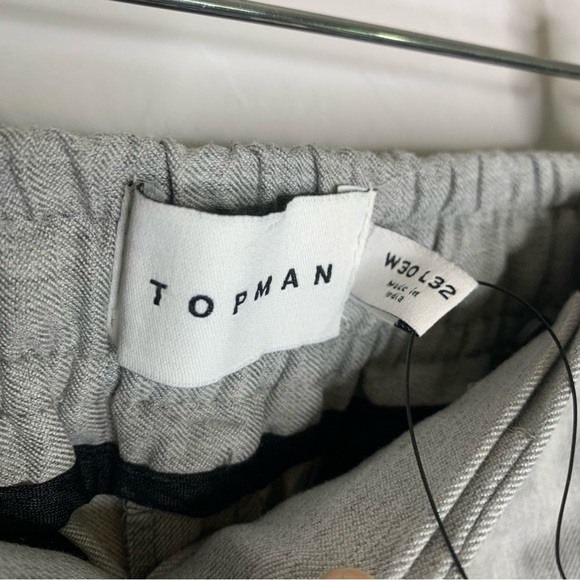 ASOS Top Man Gray Jogger Dress Pants Size 30*32 *NWTS* - Picture 4 of 10